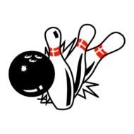 Bowling Logos Clip Art N2