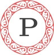H Monogram Clip Art N2
