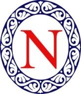 N Monogram Clip Art