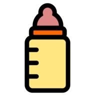 clipart of the Baby milk Bottle