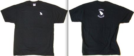 Black T Shirt Front Back as a picture for clipart
