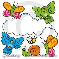 Cartoon Baby Animals Clip Art N9