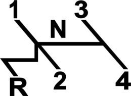 VW Shift Pattern Diagram By Damauk I Took A Photo Of The