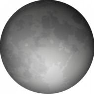 ClipArt Vettoriali Luna Piena Di Halloween