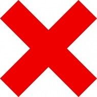 Not OK Clip Art
