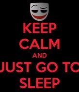 Keep Calm Sleep