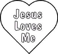 Jesus Loves Me Coloring Pages