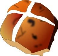 Hot Cross Buns Clip Art
