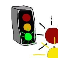 Animated Traffic Light