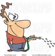 Garden Hose Cartoon N2