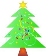 Christmas Tree Clip Art N171