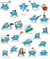 Funny Pictures Of Cute Cartoon Birds