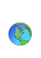 Globe planet Clipart