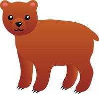 Brown Bear Clip Art N9