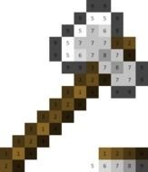 Minecraft Diamond Pickaxe N3