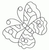 Butterflies Coloring Pages