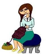 Crochet as graphic illustration