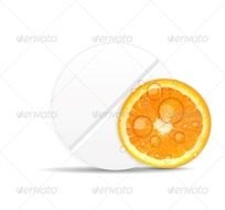 Orange Pain Pill