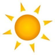 clipart of the Animated Sun