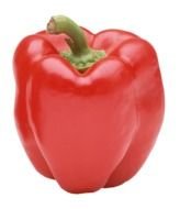 red sweet bell pepper