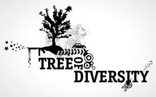 tree diversity drawing