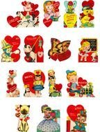 Vintage Valentines Day Clip Art N10