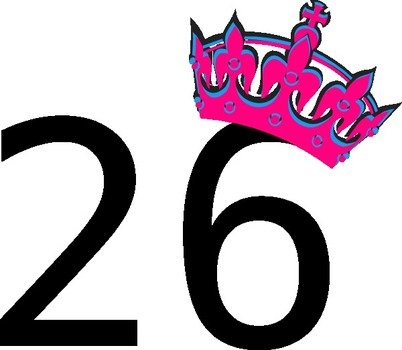 Number 26 Clip Art N5