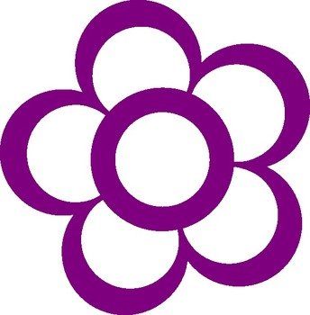 Flower Outline Clip Art N7
