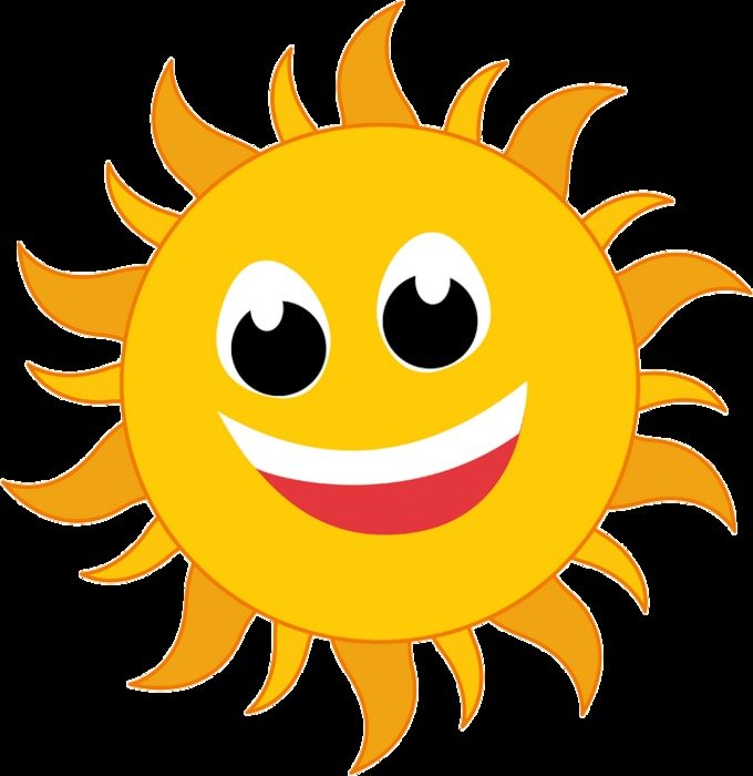 Cartoon Happy Sun Clip Art N4