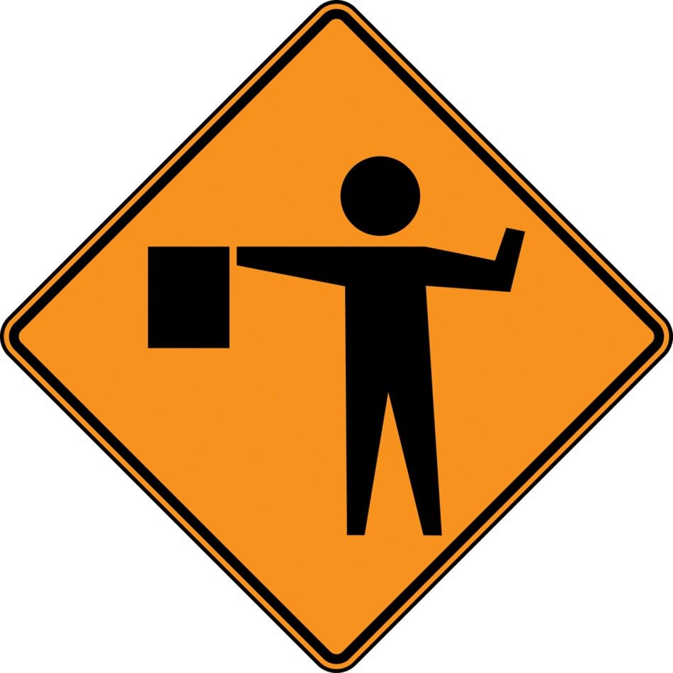 Construction Ahead Sign