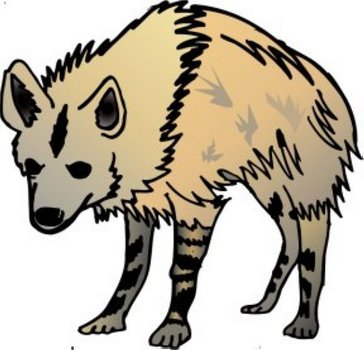 Hyena Clip Art N7