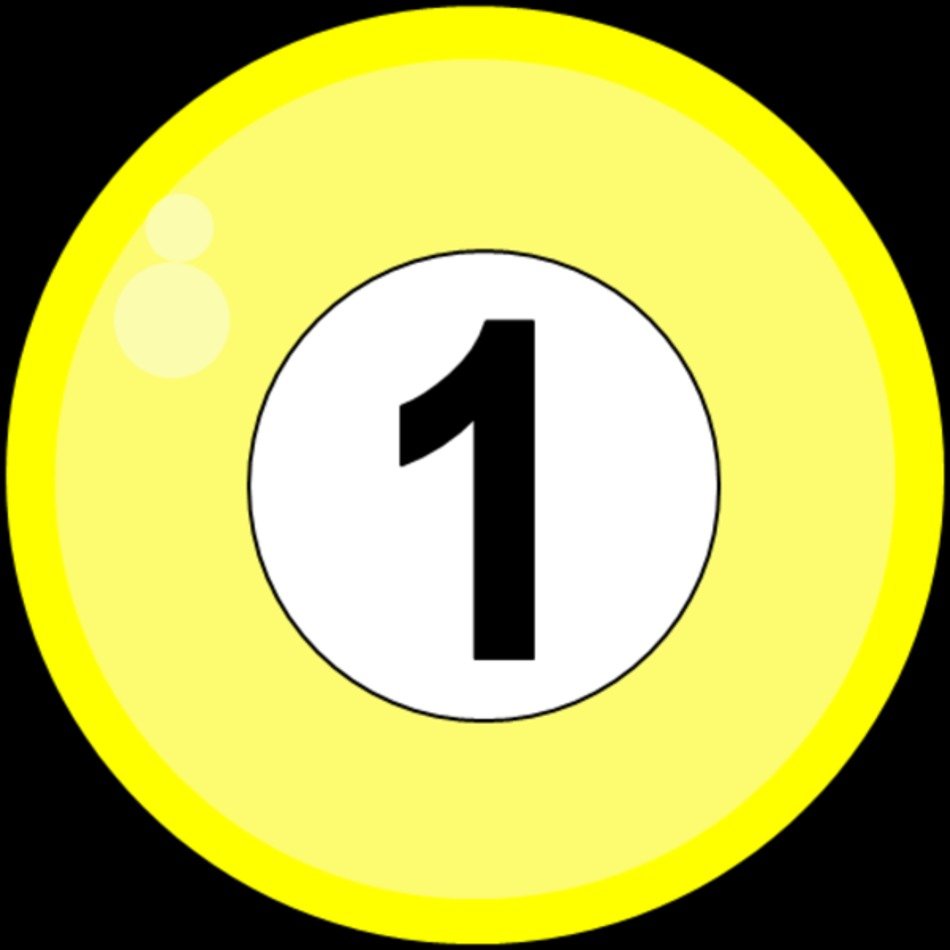 Billiards Pool Ball Clip Art N3