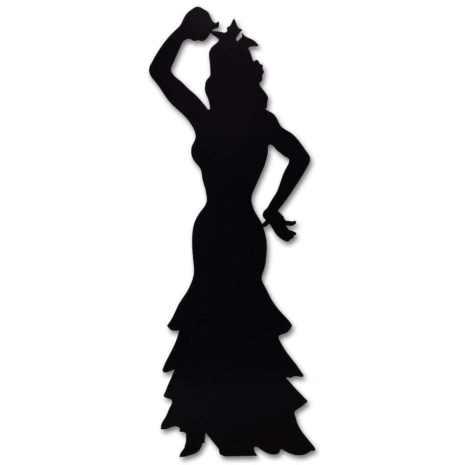 Female Dancer Silhouette Clip Art