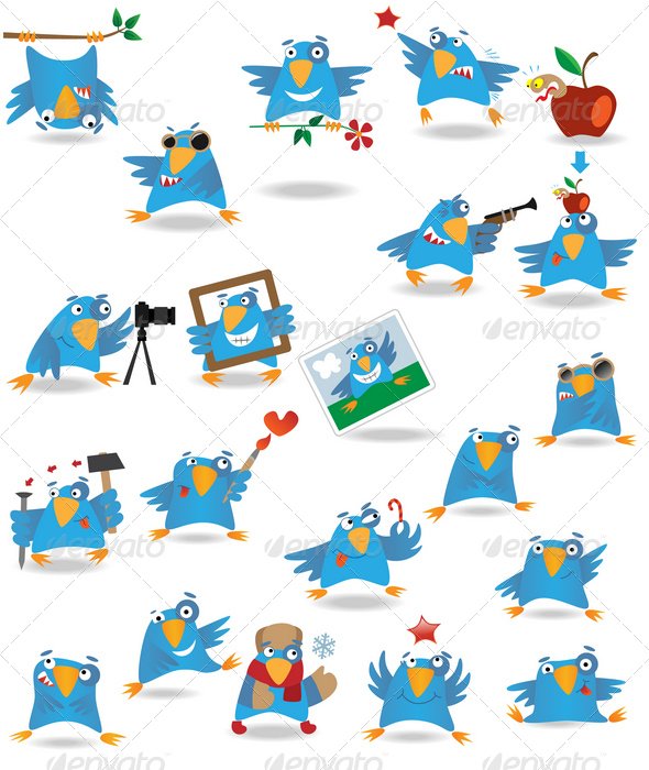 Funny Pictures Of Cute Cartoon Birds