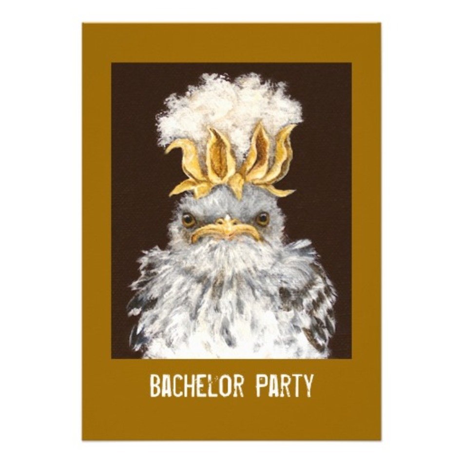 Bachelor Party Invites