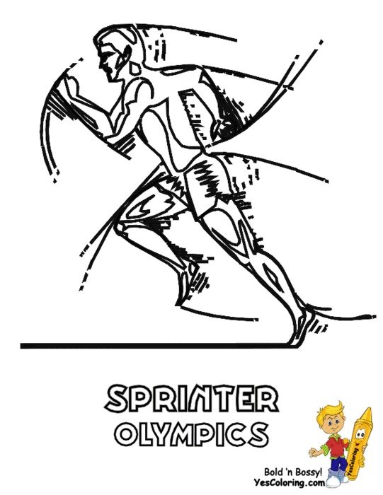 Summer Sports Coloring Pages