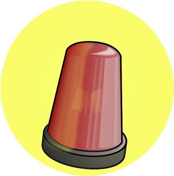 Police Siren Clip Art N3