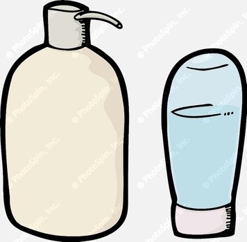 Soap Bottle Clip Art Black And White