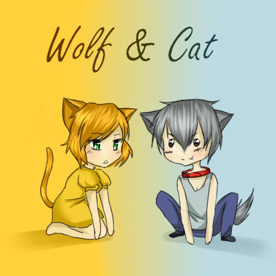 Minecraft Wolf And Cat