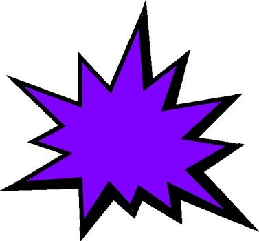 Comic Pow Clip Art N11