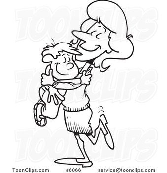 Cartoon Mom Drawing N2