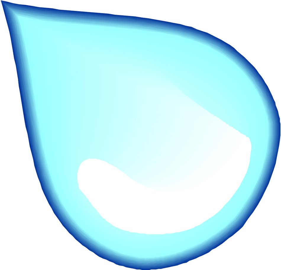 Raindrops Template drawing
