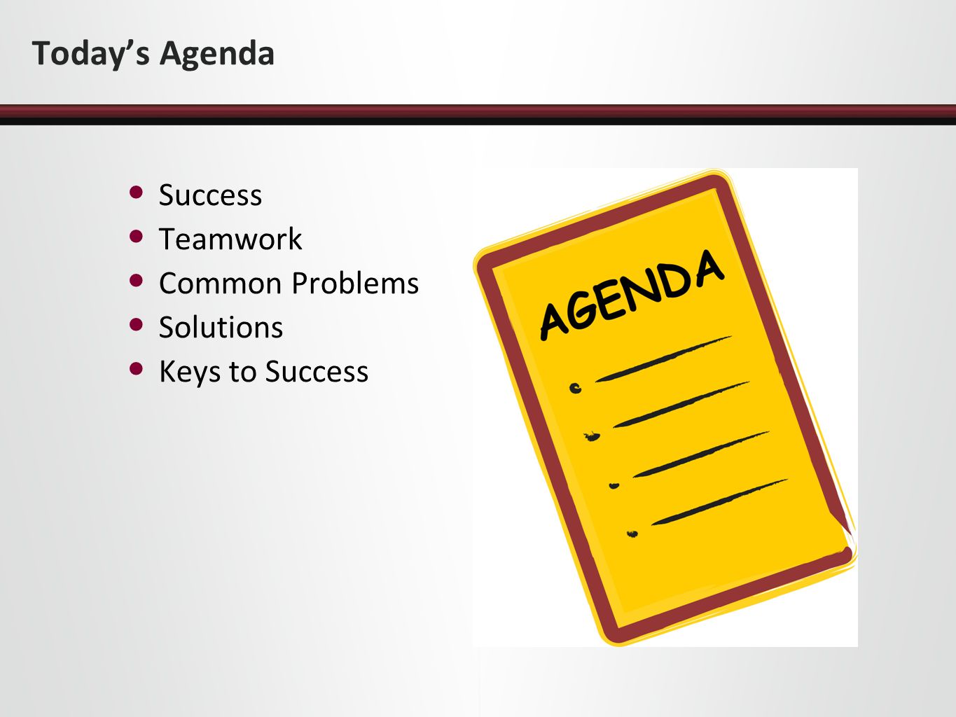 Today S Agenda Drawing Clipart Free Image Download