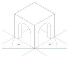 Isometric Triangular Prism