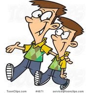 Big Little Brother And Sister Cartoon N2