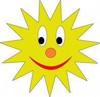 Sun Clip Art N160