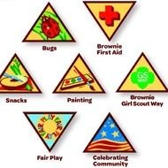 Girl Scout Brownie Legacy Badges
