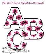 Hot Pink Flower Clip Art N3