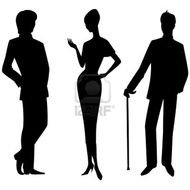 Stick People Walking Clip Art N8