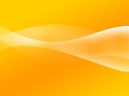 white abstract lines on an orange background